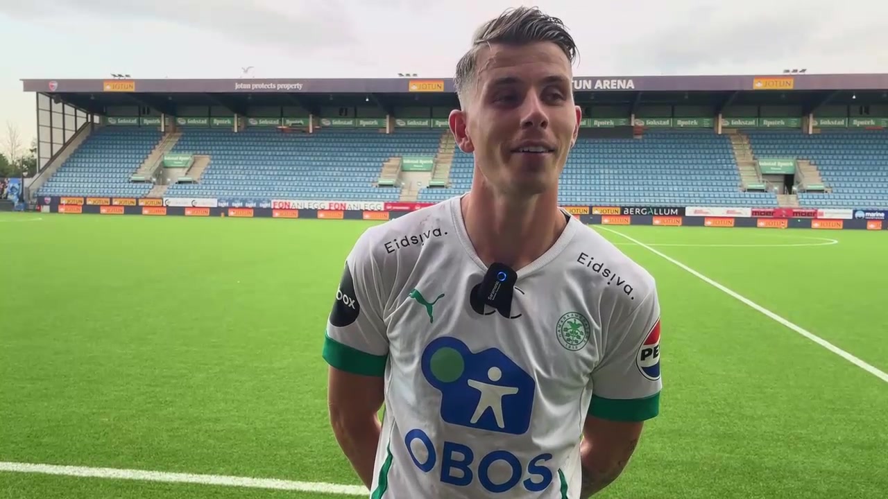 Vidar var fornøyd etter kampen